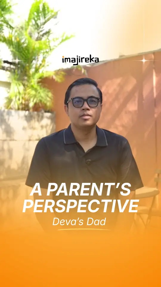 Video testimoni Papa Deva, orang tua siswa Imajireka Akademi